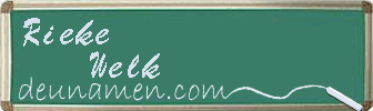 Rieke Welk Visitenkarte